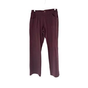 Patagonia Pants Women's Brown Pull On Gremlincore Stretch Basic Casual Medium‎